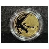 2012-W STAR-SPANGLED BANNER PROOF $5 GOLD COIN