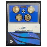 2021 AMERICAN INNOVATION $1 COIN PROOF SET