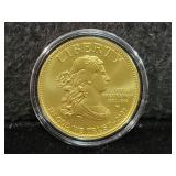 2007 'JEFFERSON'S LIBERTY' FIRST SPOUSE 1/2 OZ UNC
