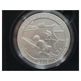 2019 WAR IN THE PACIFIC- GUAM 5 OZ SILVER ROUND