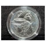 2020-P WOMEN'S SUFFRAGE CENTENNIAL UNC SILVER $1