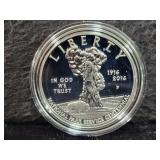 2016 100TH ANN. NAT. PARK SERVICE PROOF SILVER