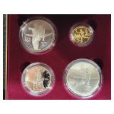1995 ATLANTA CENTENNIAL OLYMPIC GAMES 4 COIN SET -