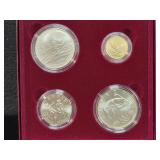 1996 ATLANTA CENTENNIAL OLYMPIC GAMES 4 COIN SET -