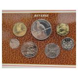 2001 NEW ZEALAND BRILLIANT UNC COIN SET -