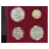 1996 ATLANTA CENTENNIAL OLYMPIC GAMES 4 COIN SET -