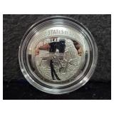2019 APOLLO 11 50TH ANN. PROOF SILVER DOLLAR