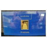 USPS 24K GOLD PLATED .999 FINE SILVER INGOT -