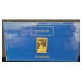USPS 24K GOLD PLATED .999 FINE SILVER INGOT -