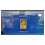 USPS 24K GOLD PLATED .999 FINE SILVER INGOT -