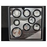 2019 U.S. MINT SILVER PROOF SET - BOX AND COA