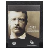 2013 COIN & CHONICLES SET - 'THEODORE ROOSEVELT' -