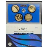 2022 AMERICAN INNOVATION $1 COIN PROOF SET -