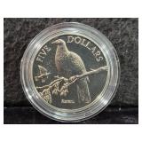 2021 NEW ZEALAND BU $5 'KERERU' COIN -