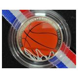 2020-S BASKETBALL HALL OF FAME CLAD HALF DOLLAR -