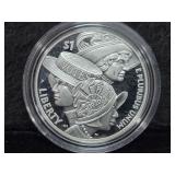 2020-P WOMEN'S SUFFRAGE CENTENNIAL PROOF SILVER $1