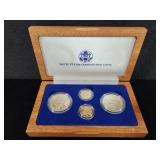 1987 U.S. CONSTITUTION COINS - 4 COIN SET -