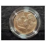 2018 BREAST CANCER AWARENESS $5 GOLD UNC COIN
