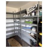 2  7ft shelving located upstairs bring help to