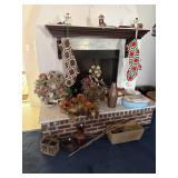 Planters bases, Christmas, located upstairs