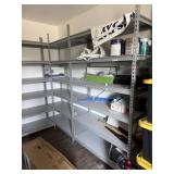 2  7ft shelving located upstairs bring help to
