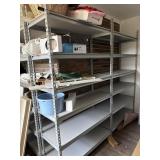 2   7 ft shelving located upstairs bring help to
