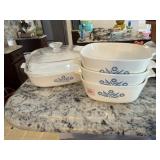 9 pieces of vintage Pyrex