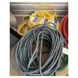 Ext cords and roll 12 2  wire