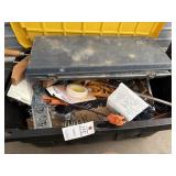 Tote of tools & miscellaneous 71