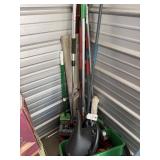 Mops brooms, buckets locker 71
