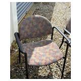 4 floral chairs located locker 60 schedule pick