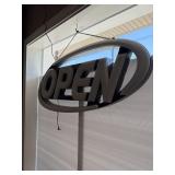 Open sign