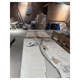 2 router tables and grizzly table saw untested