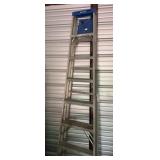 Aluminum 10 foot ladder locker 62