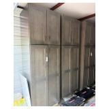 3 cabinets not including the clothes locker 62
