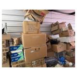 Security camera, Kitchen Cabinets in boxes,