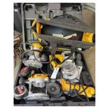 Dewalt router grinder bag box located locker 71