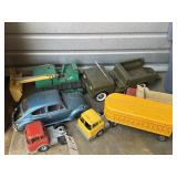 Toy cars trucks dozer HUBLEY kitty toy, cattle