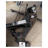 Three-way hitch drop hitch 4 Way lug wrenches