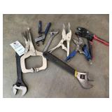 Clamps wrenches pliers locker 71