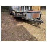 Carry all trailers 16ft 2ft dovetail trailer has