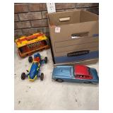 Box of toys 1960 Broadway trolley