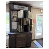 SCHROCK samples and cabinet
