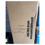 8 pc Kitchen chairs, Brown Dinning chairs located