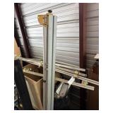 DeWalt miter saw stand in locker 30