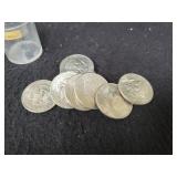 (9) KENNEDY CLAD HALF DOLLARS