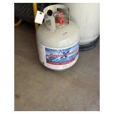 Full  propane tank locker 71