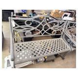 Aluminum bench Walker 71
