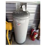 Full propane tank located locker 71 bring help to