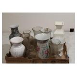 Collection of vases